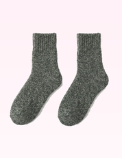 Ninety Nine Boutique super pale pink accessory photo: Green Vintage Thick Socks (2026-09-29)