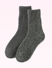 Ninety Nine Boutique super pale pink accessory photo: Gray Vintage Thick Socks (2026-09-29)