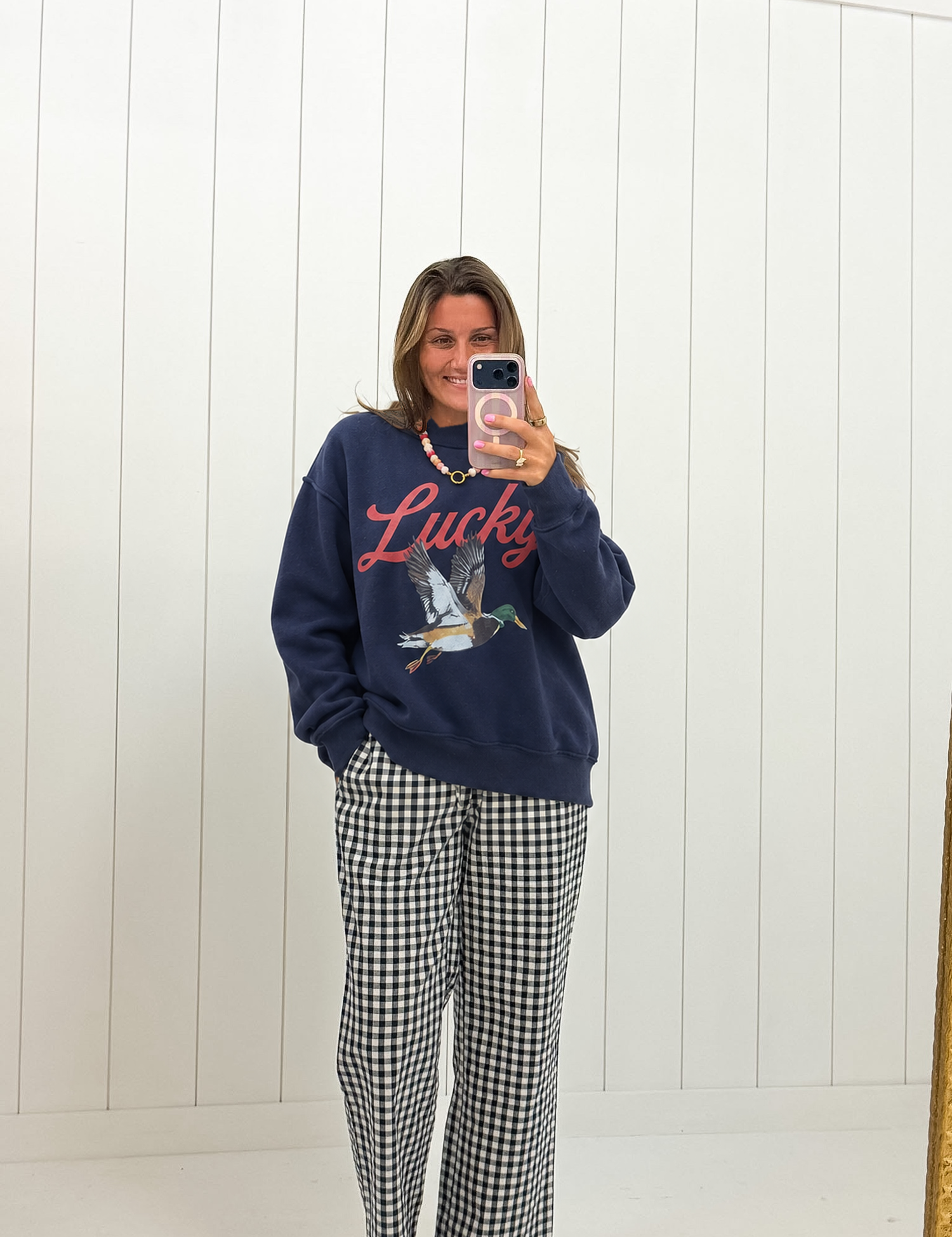 Lucky & Mallard Mock-Neck