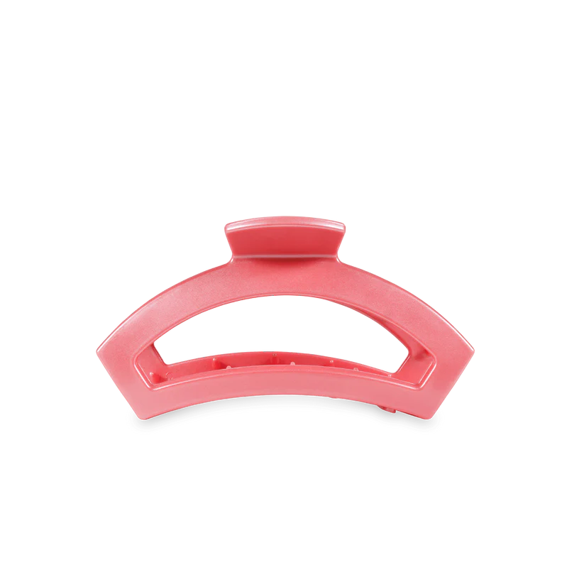 Open Coral | Tiny Hair Clip