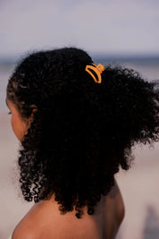 Open Hair Clip | Tiny | Man-go For It! at Ninety Nine Boutique, view 4