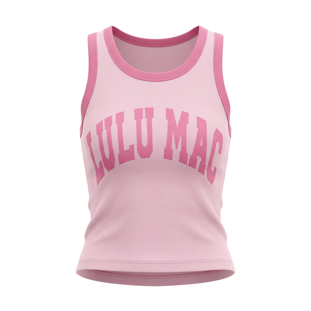 AI-assisted FASHN try-on of Light Pink & Bubblegum Tank Lulu Mac on boutique owner.