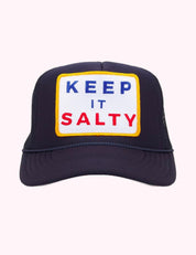 Ninety Nine Boutique super-pale pink accessory product photo: Navy Keep It Salty Hat (October 2, 2026)