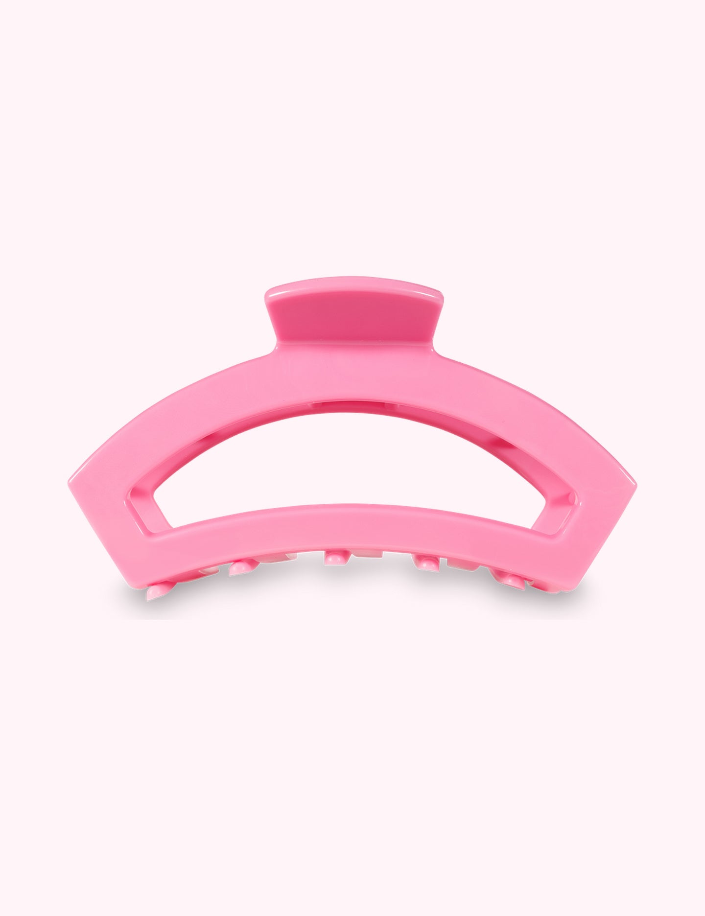 Ninety Nine Boutique super-pale pink accessory product photo: Open Hair Clip | Large | Peonies Please (October 2, 2026)