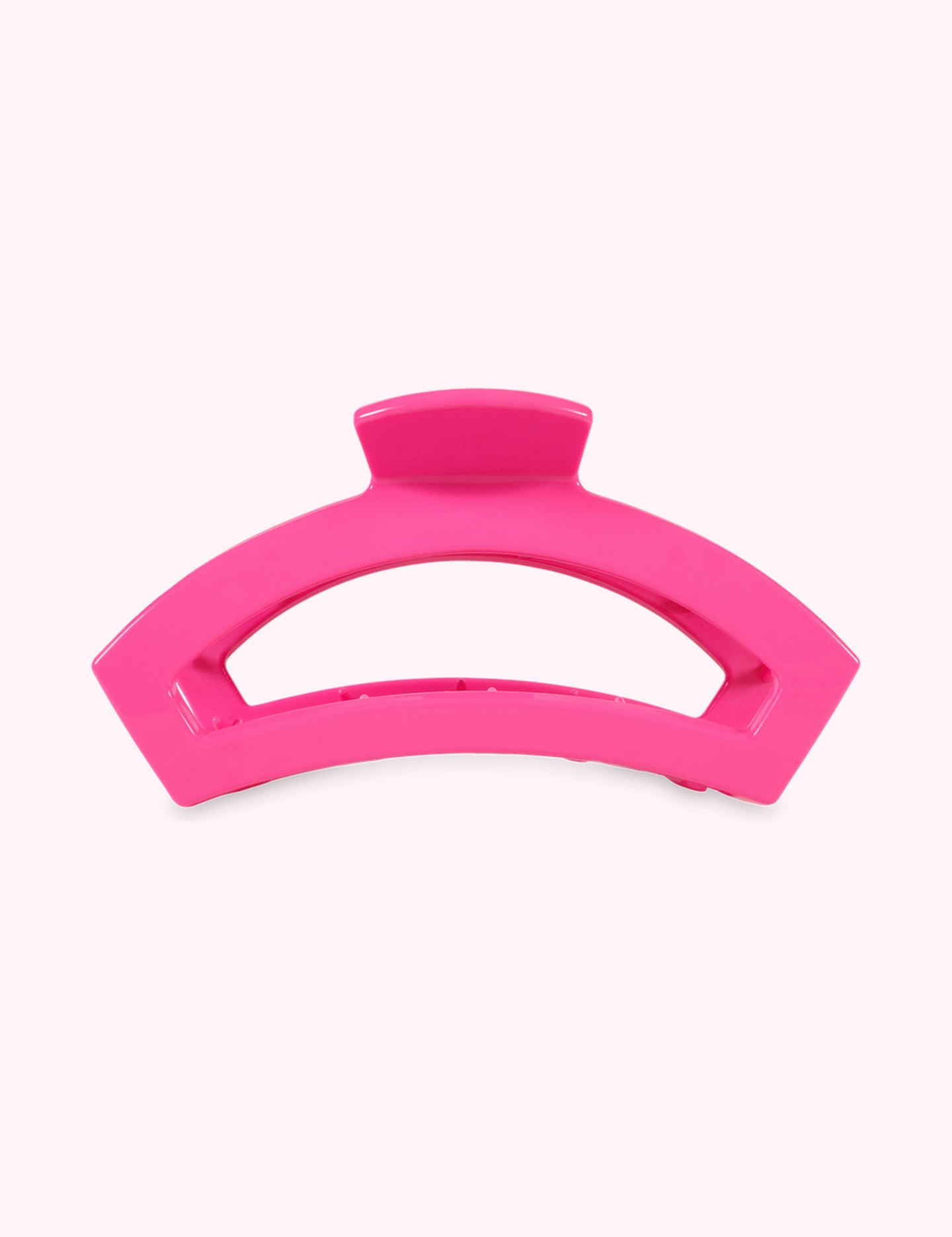 Ninety Nine Boutique super-pale pink accessory product photo: Open Hair Clip | Medium | Tropical Punch (October 2, 2026)