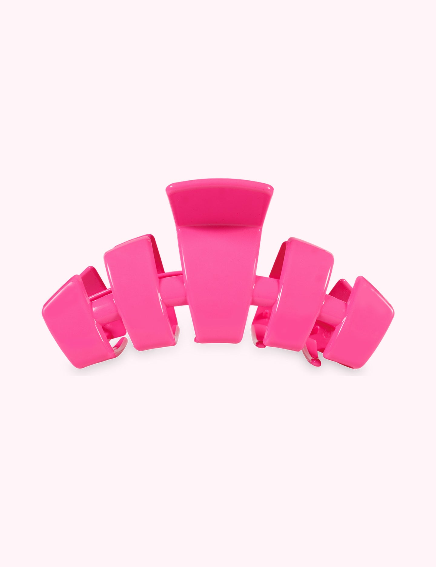Ninety Nine Boutique super-pale pink accessory product photo: Classic Hair Clip | Large | Tropical Punch (October 2, 2026)