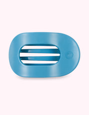 Ninety Nine Boutique super-pale pink accessory product photo: Flat Round Hair Clip | Medium | Summer Sky (October 2, 2026)