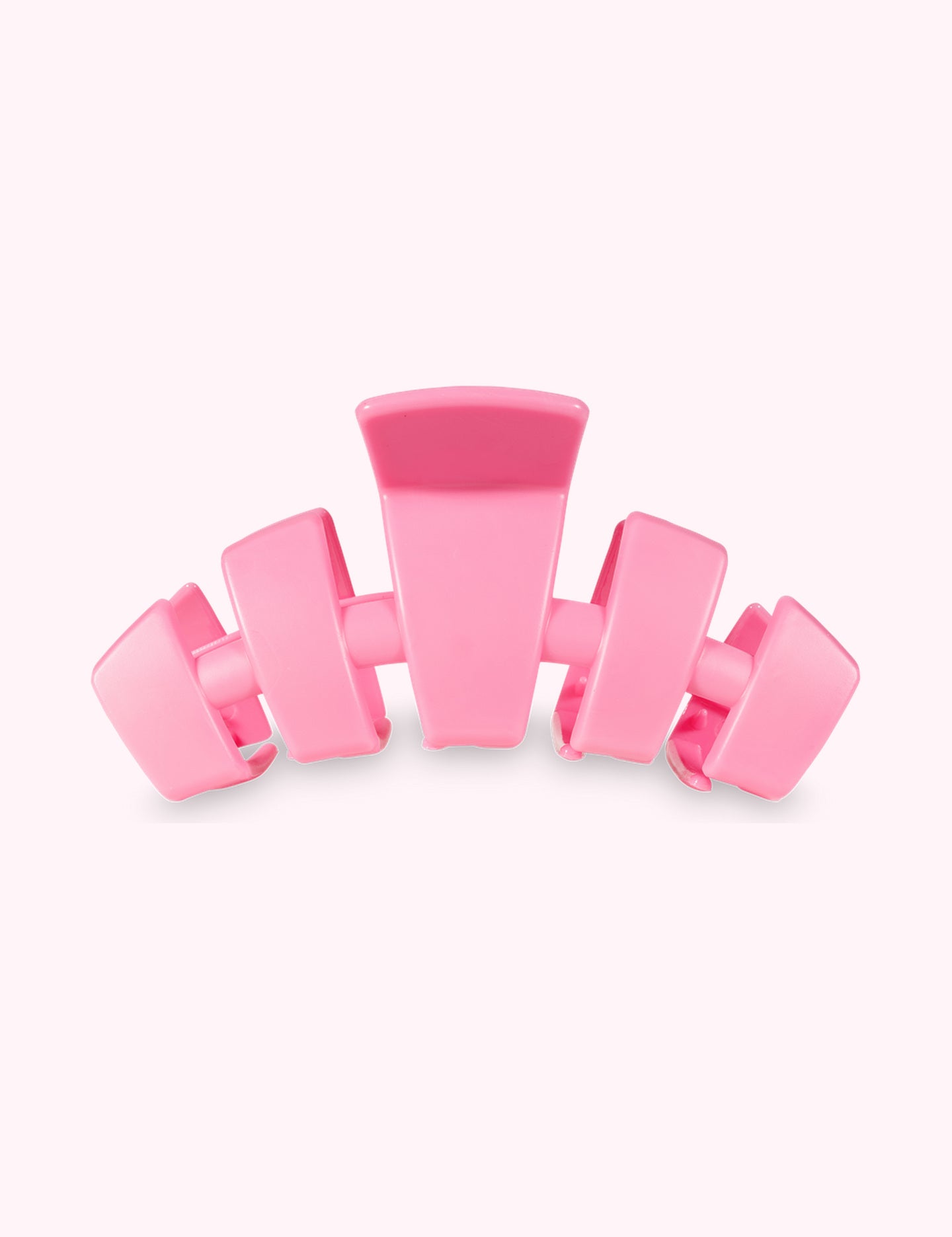 Ninety Nine Boutique super-pale pink accessory product photo: Classic Hair Clip | Large | Peonies Please (October 2, 2026)
