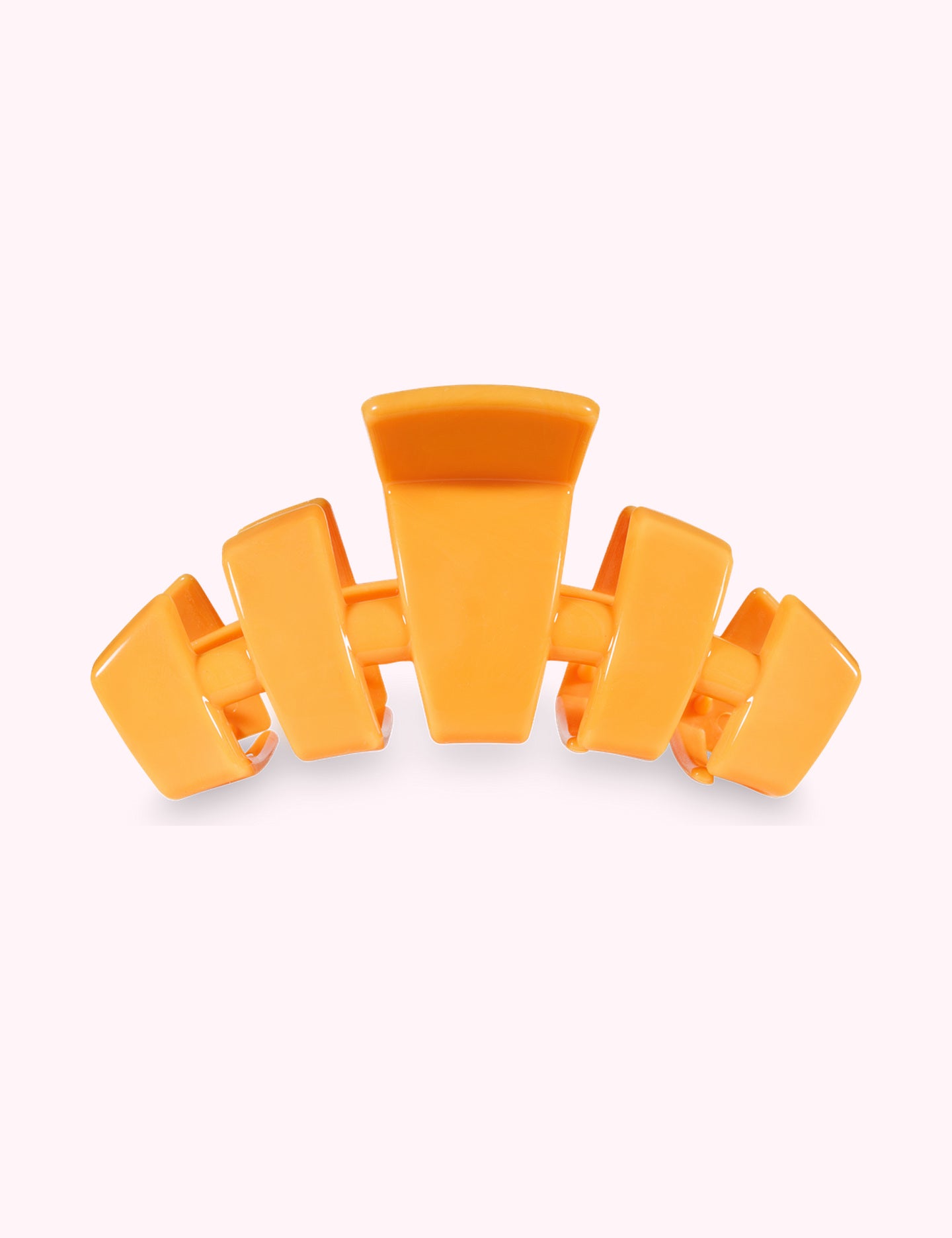 Ninety Nine Boutique super-pale pink accessory product photo: Classic Hair Clip | Large | Mango It! (October 2, 2026)