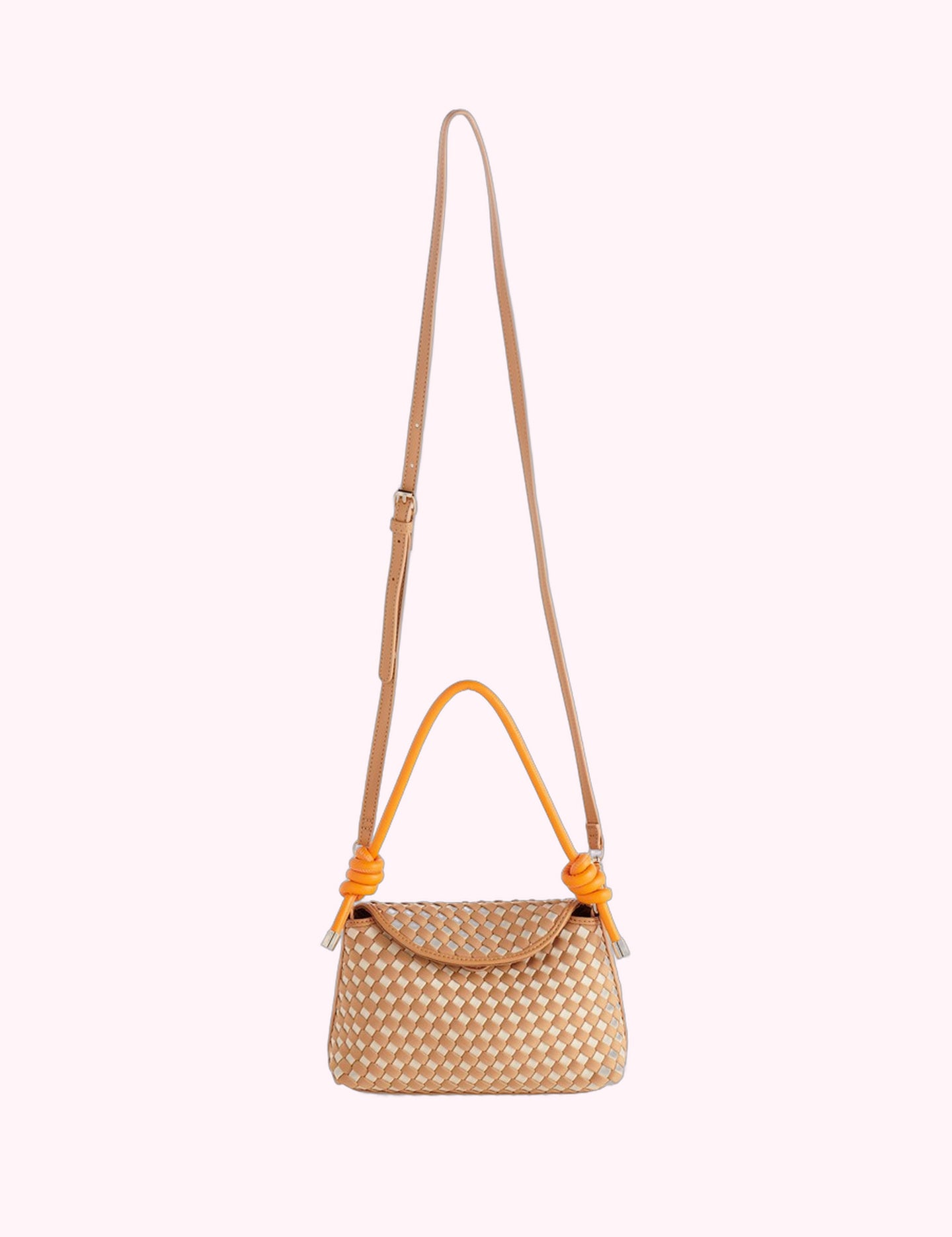 Ninety Nine Boutique super-pale pink accessory product photo: Beige Top Handle Bag (October 2, 2026)