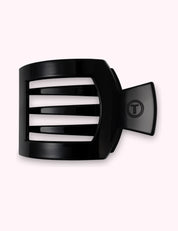 Ninety Nine Boutique super-pale pink accessory product photo: Flat Square Hair Clip | Medium | Jet Black (October 2, 2026)