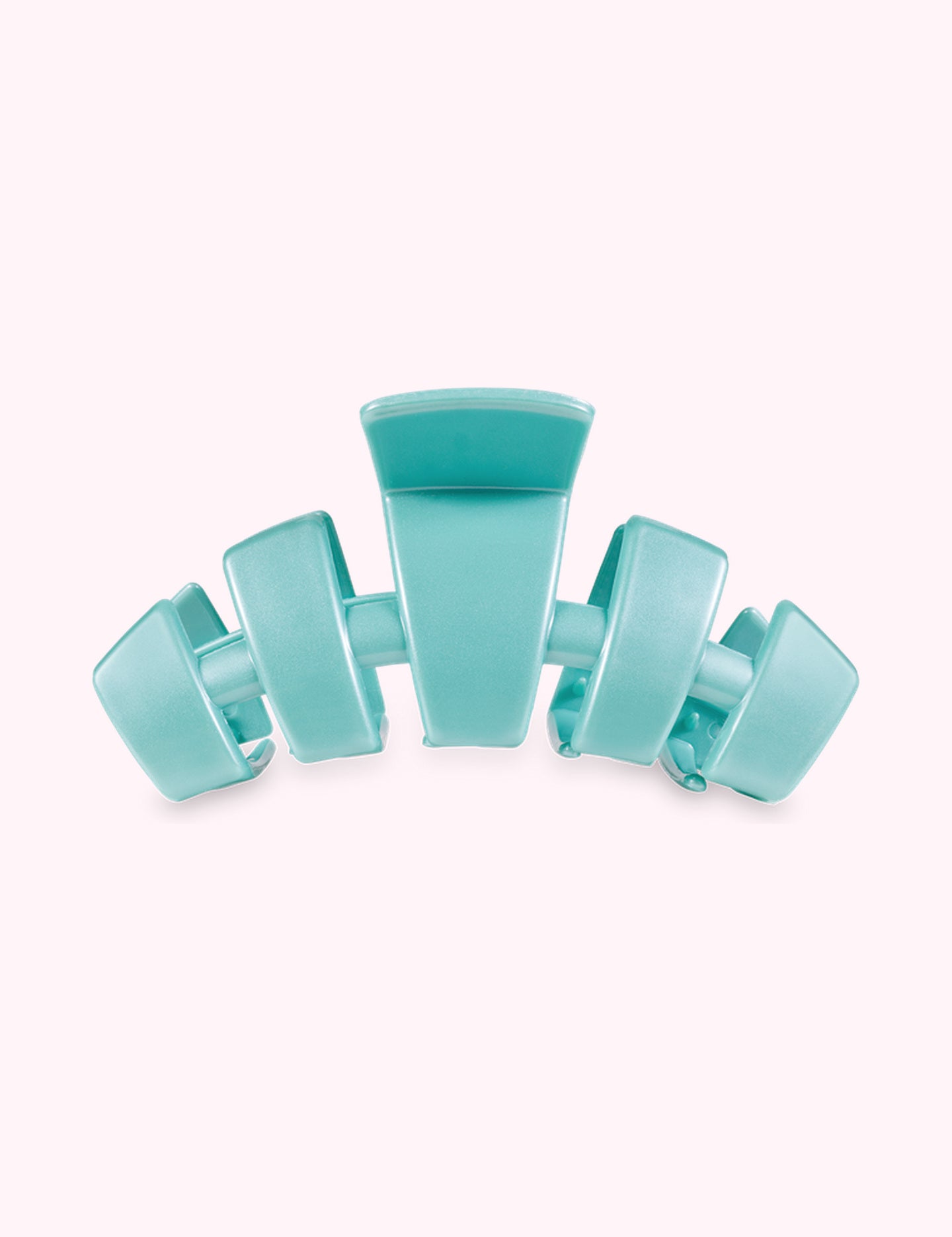 Ninety Nine Boutique super-pale pink accessory product photo: Classic Hair Clip | Tiny | Totally Turquoise (October 2, 2026)