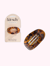 Ninety Nine Boutique super-pale pink accessory product photo: Recycled Plastic Small Flat Cloud Clip - Tort (October 2, 2026)