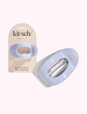 Ninety Nine Boutique super-pale pink accessory product photo: Recycled Plastic Medium Flat Cloud Clip - Hydrangea Breeze (October 2, 2026)
