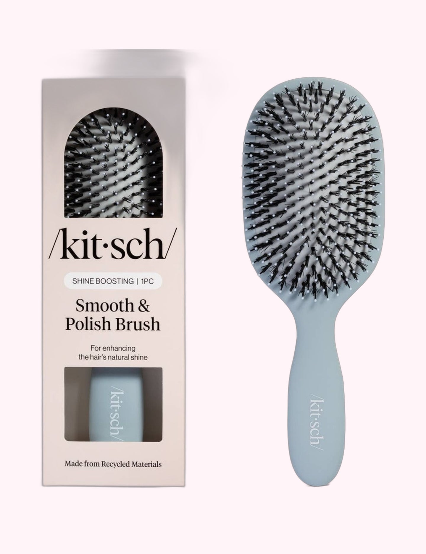 Ninety Nine Boutique super-pale pink accessory product photo: Smooth & Polish Brush in Haze Blue (October 2, 2026)