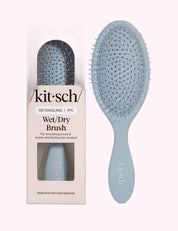 Ninety Nine Boutique super-pale pink accessory product photo: Recycled Plastic Wet/Dry Brush- Haze Blue (October 2, 2026)