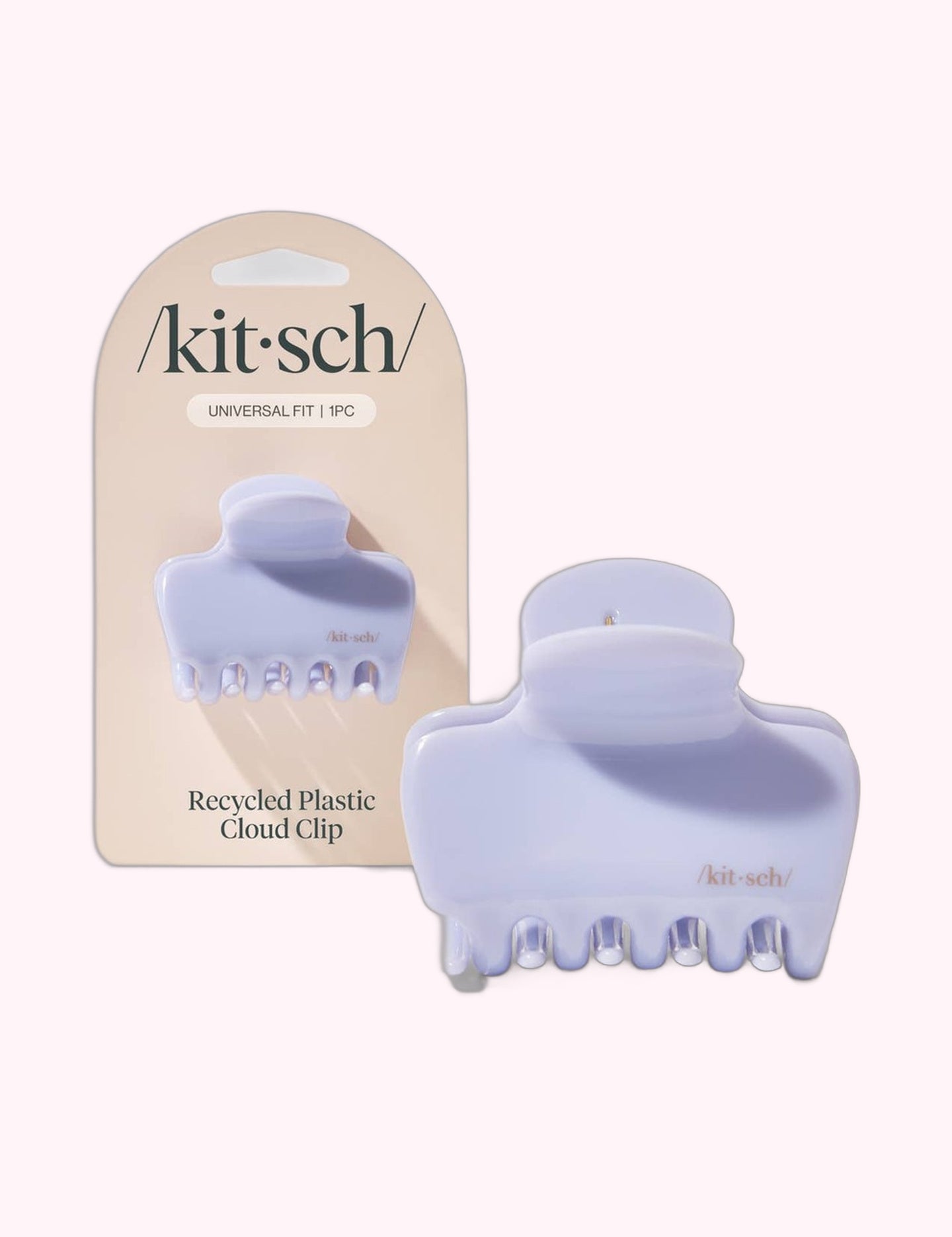 Ninety Nine Boutique super-pale pink accessory product photo: Recycled Plastic Medium Cloud Clip - Hydrangea Breeze (October 2, 2026)
