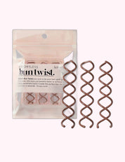 Ninety Nine Boutique super-pale pink accessory product photo: Bun Twist 3pc - Brown (October 2, 2026)
