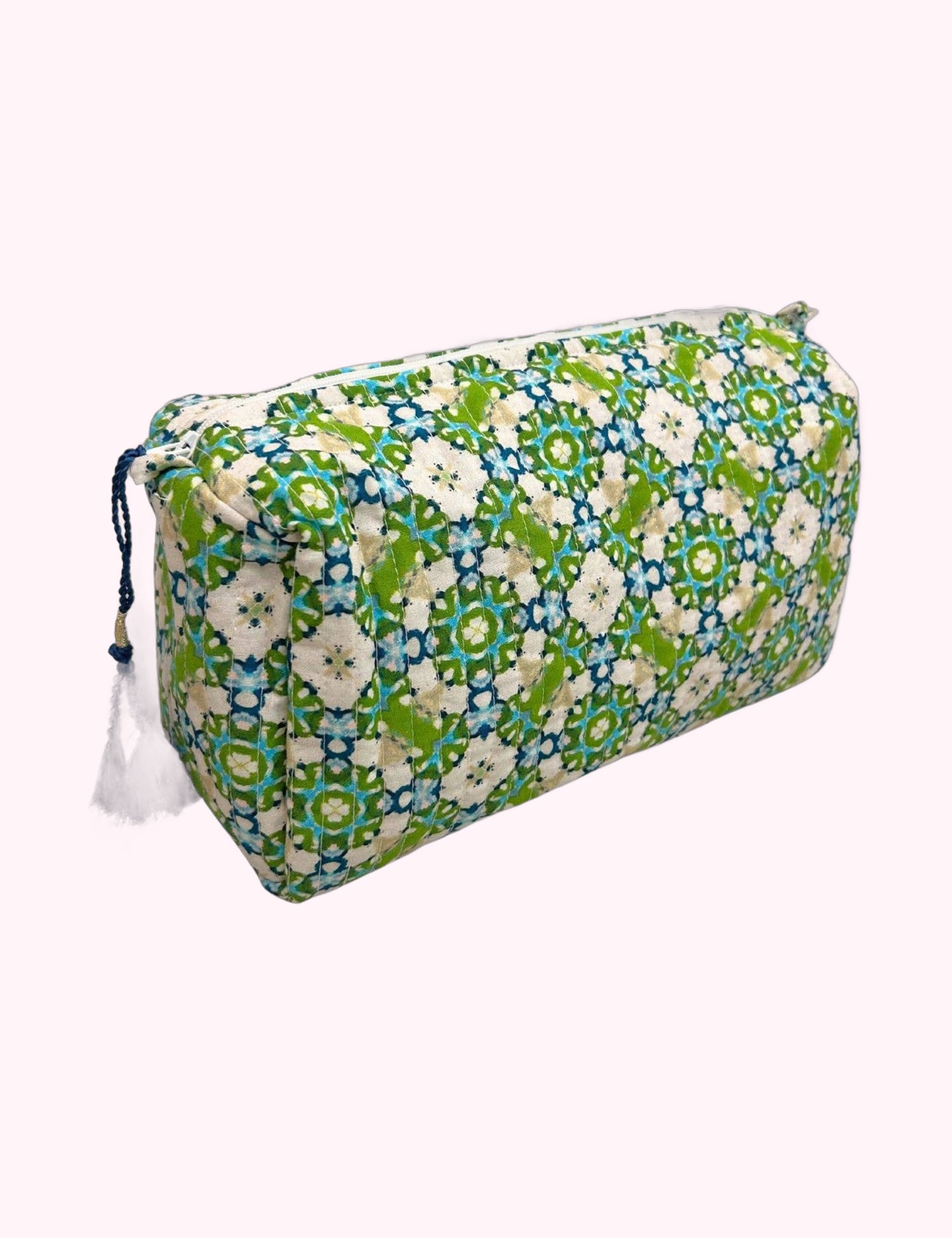 Ninety Nine Boutique super-pale pink accessory product photo: Serendipity Large Cosmetic Bag (October 2, 2026)