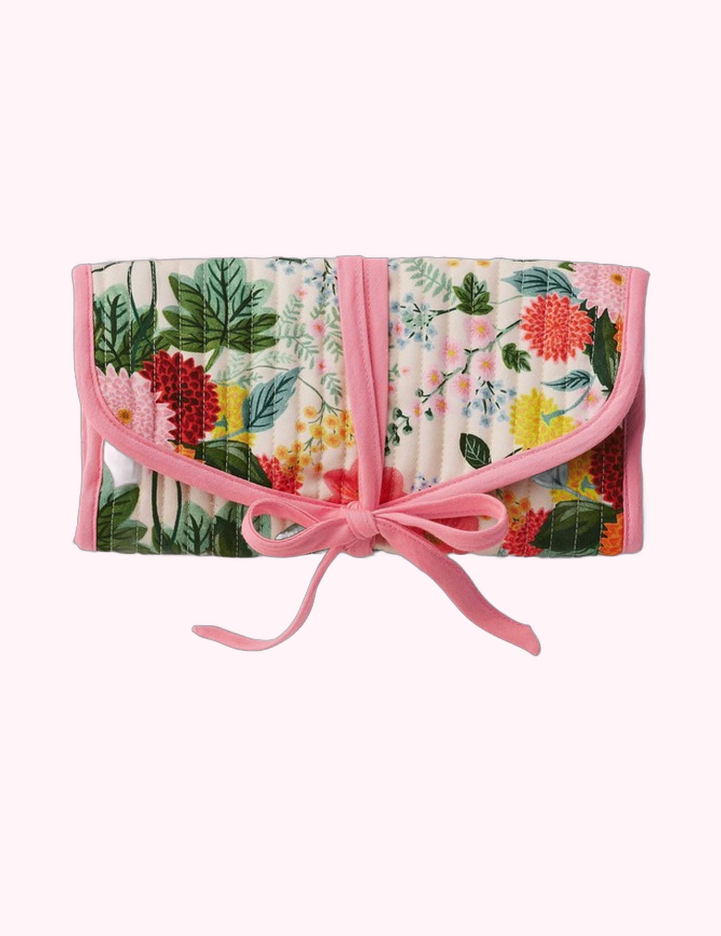 Ninety Nine Boutique super-pale pink accessory product photo: Dahlia Quilted Jewelry Organizer (October 2, 2026)