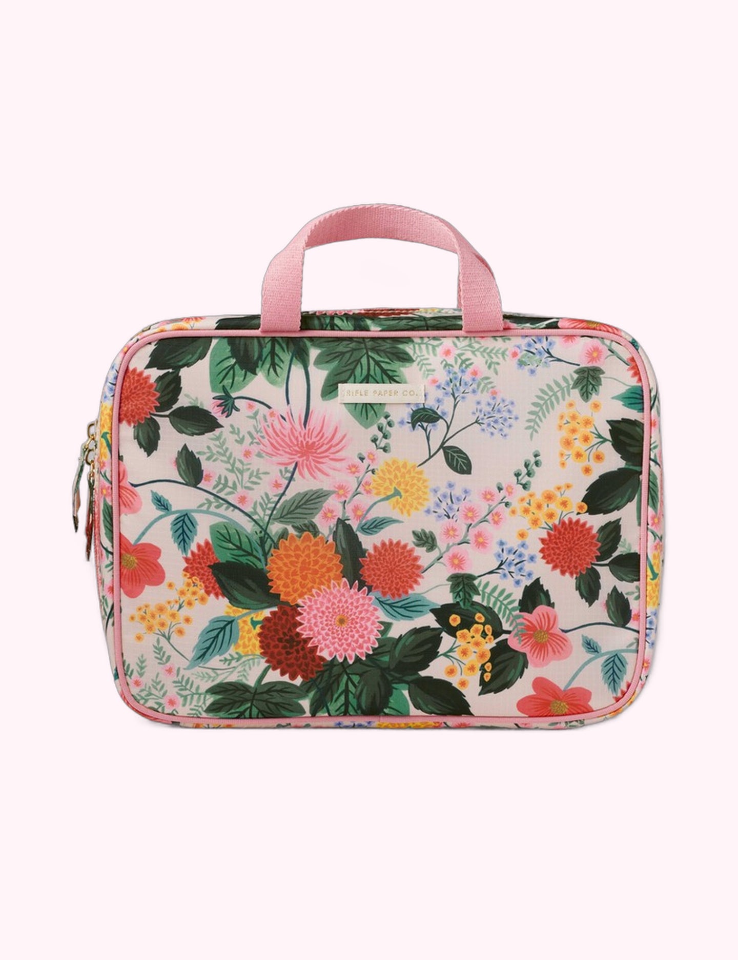 Ninety Nine Boutique super-pale pink accessory product photo: Dahlia Travel Cosmetic Case (October 2, 2026)