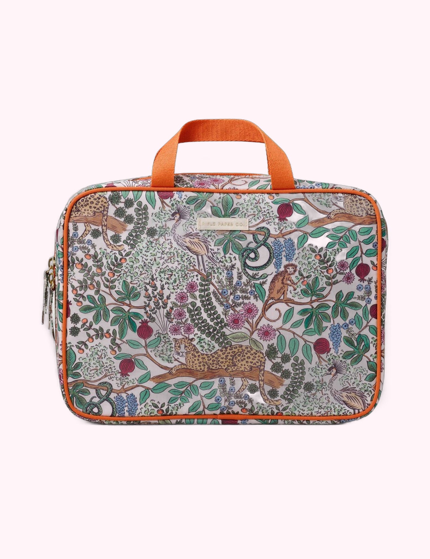 Ninety Nine Boutique super-pale pink accessory product photo: Safari Travel Cosmetic Case (October 2, 2026)
