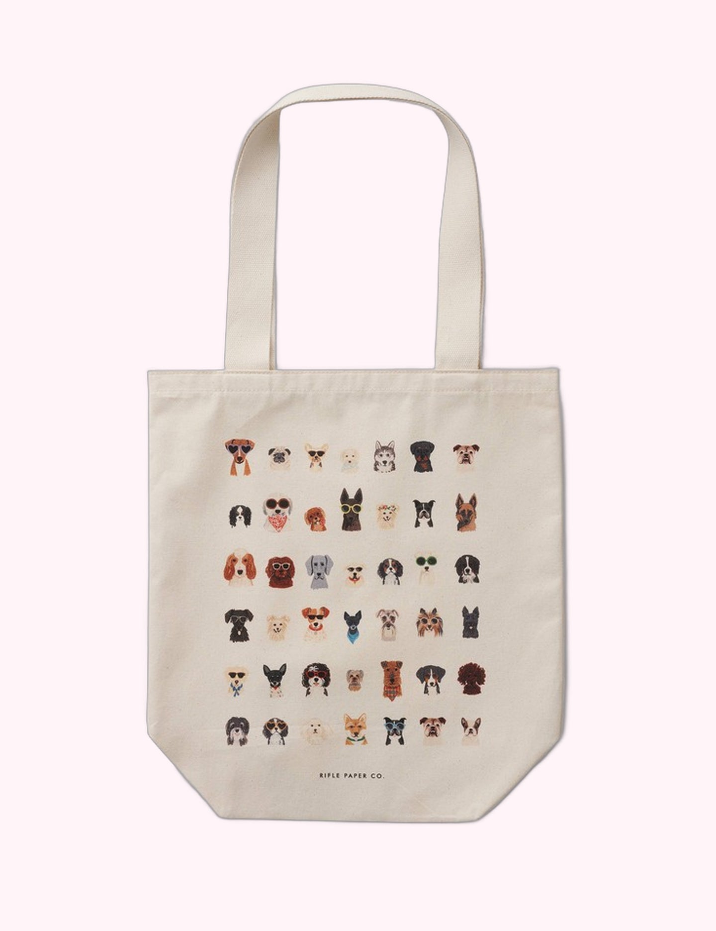 Ninety Nine Boutique super-pale pink accessory product photo: Dog Days Canvas Tote Bag (October 2, 2026)