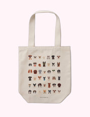 Ninety Nine Boutique super-pale pink accessory product photo: Dog Days Canvas Tote Bag (October 2, 2026)