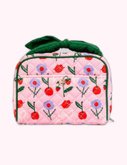 Ninety Nine Boutique super-pale pink accessory product photo: Getaway Toiletry Bag, Cherry Lips (October 2, 2026)