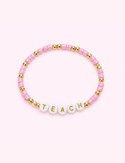 Ninety Nine Boutique super-pale pink accessory product photo: Teach Bracelet (October 1, 2026)