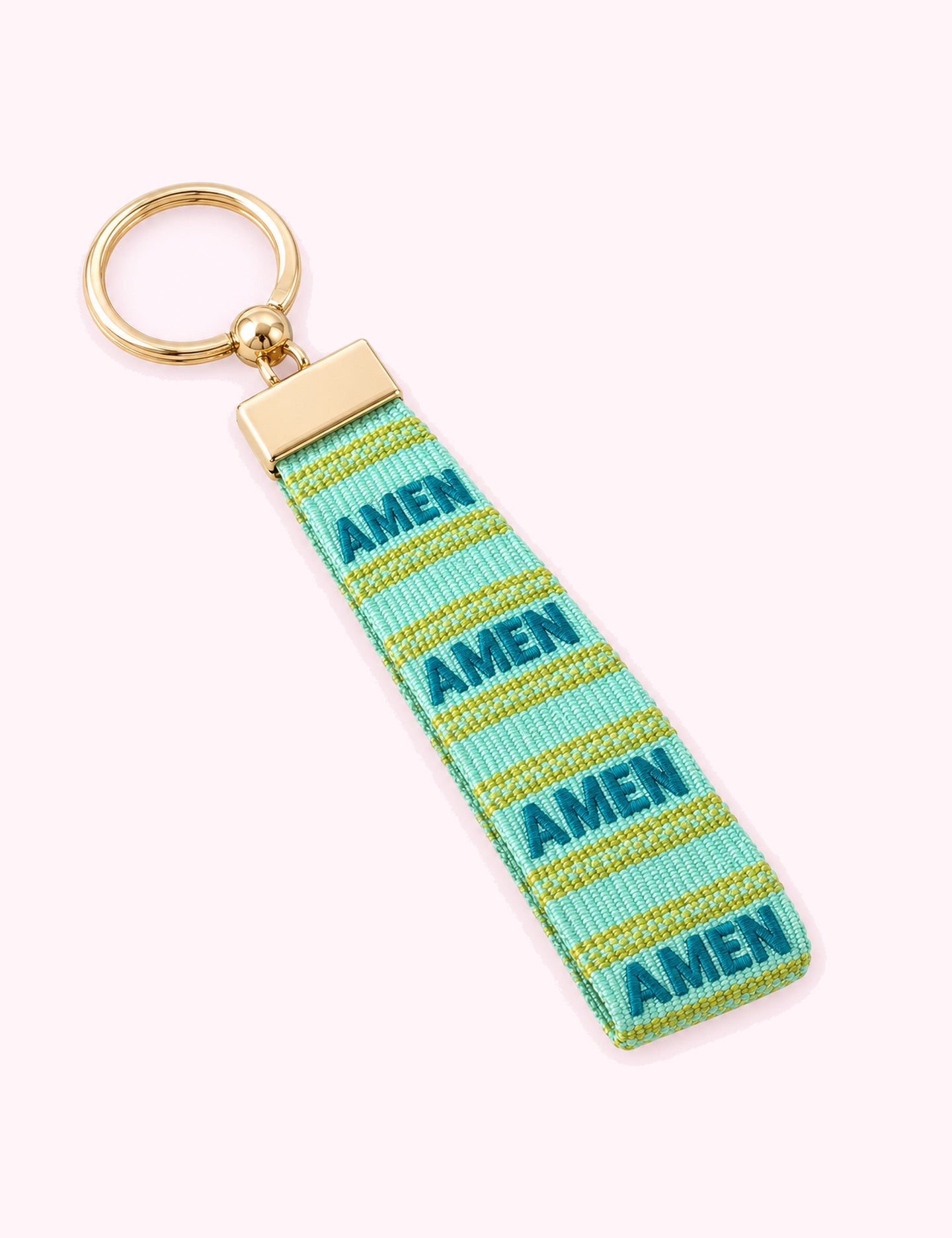Ninety Nine Boutique super-pale pink accessory product photo: AMEN. Keychain (October 2, 2026)