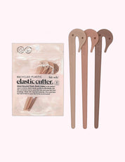 Ninety Nine Boutique super-pale pink accessory product photo: Eco-Friendly Elastic Cutters 3pc Set - Multi-coloured (October 2, 2026)