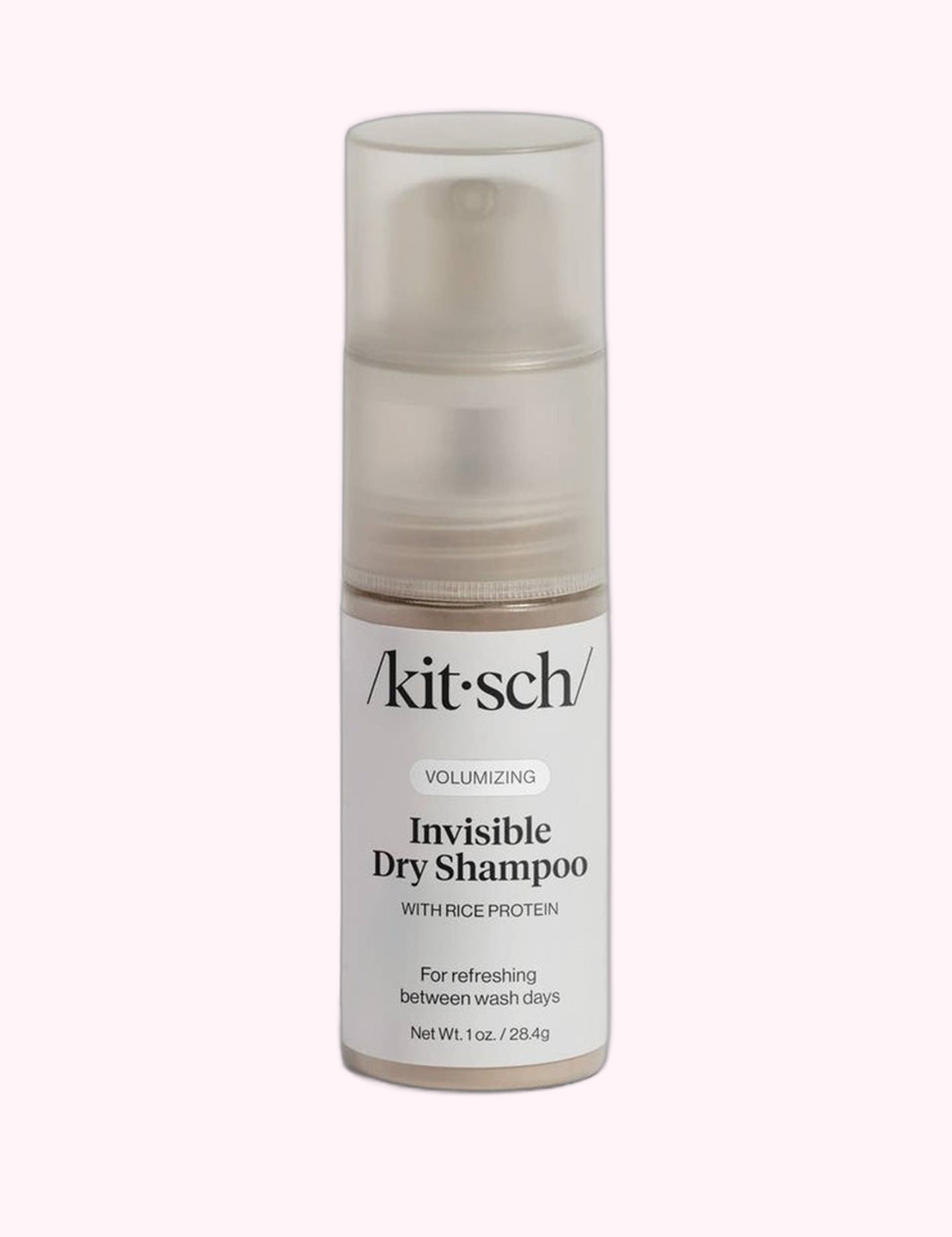 Ninety Nine Boutique super-pale pink accessory product photo: Volumizing Rice Protein Dry Shampoo - Invisible 1 oz (October 2, 2026)