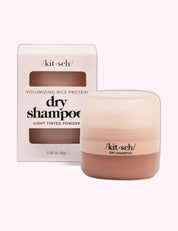 Ninety Nine Boutique super-pale pink accessory product photo: Rice Protein Dry Shampoo with Puff (October 2, 2026)