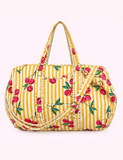 Ninety Nine Boutique super-pale pink accessory product photo: Yellow Front Pocket Quilted Adjustable Bag (October 1, 2026)