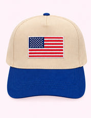 Ninety Nine Boutique super-pale pink accessory product photo: Blue American Flag Hat (October 1, 2026)