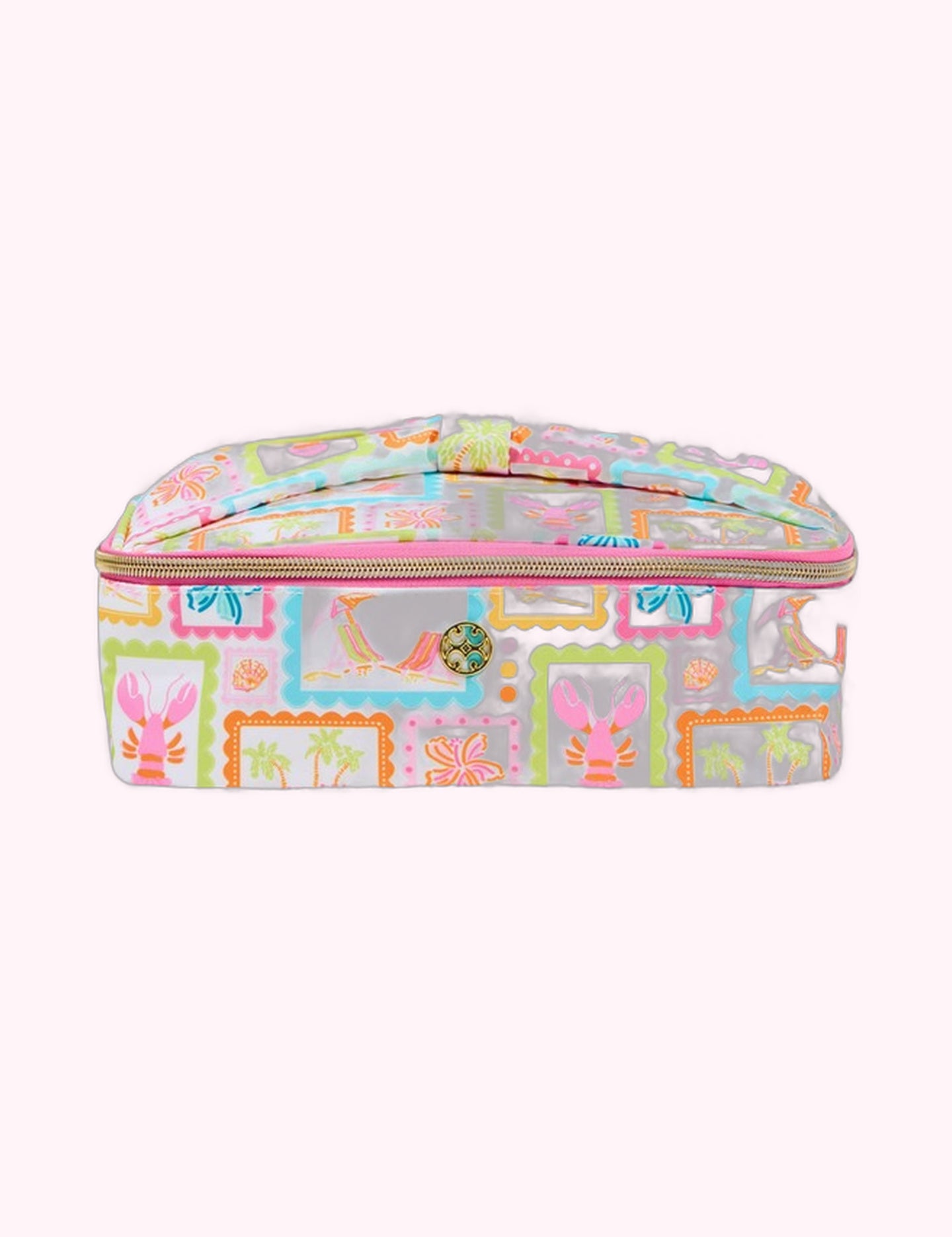 Ninety Nine Boutique super-pale pink accessory product photo: Make Me Blush Makeup Bag | Happy Place (October 2, 2026)