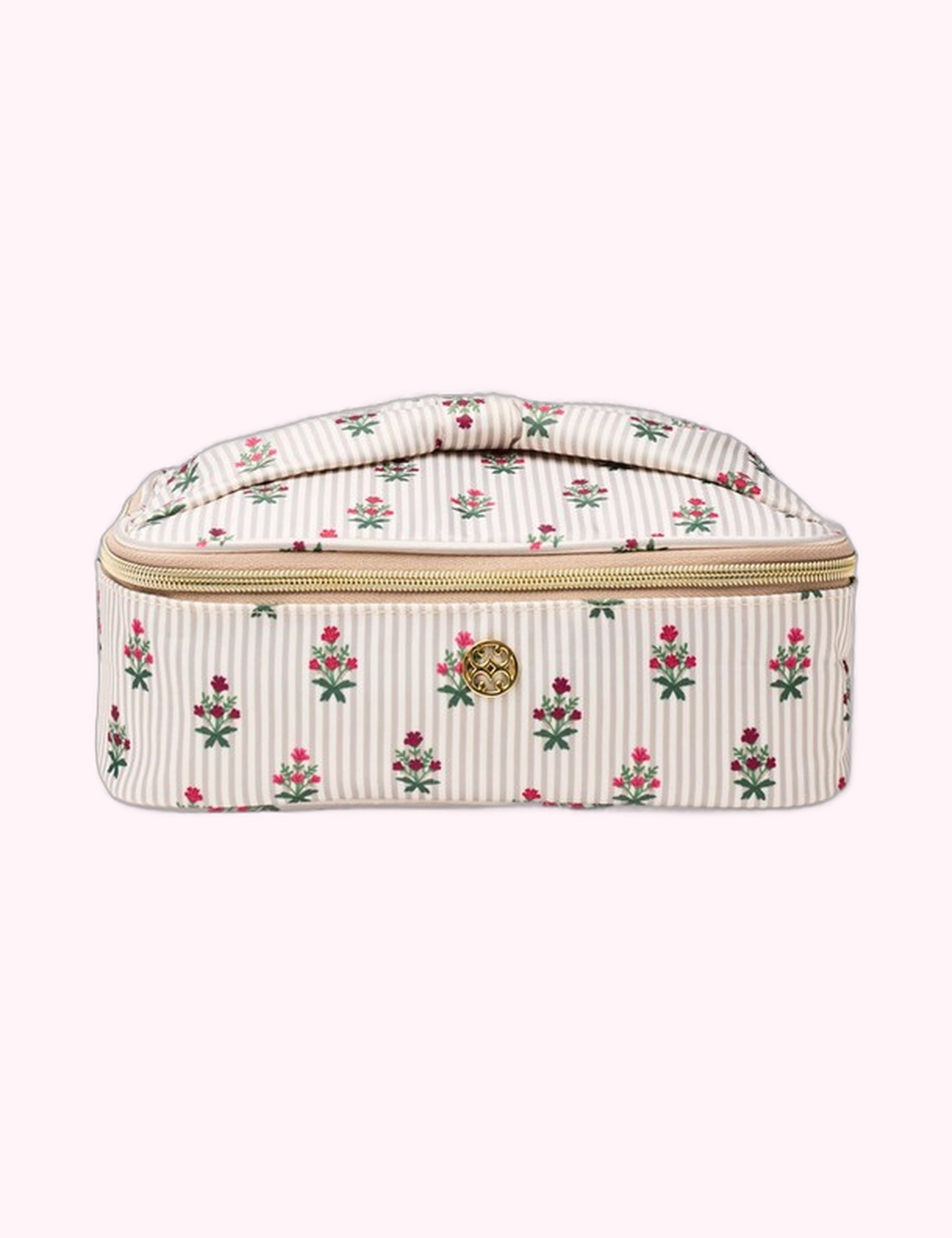Ninety Nine Boutique super-pale pink accessory product photo: Make Me Blush Bag | Cottage Stripes (October 2, 2026)