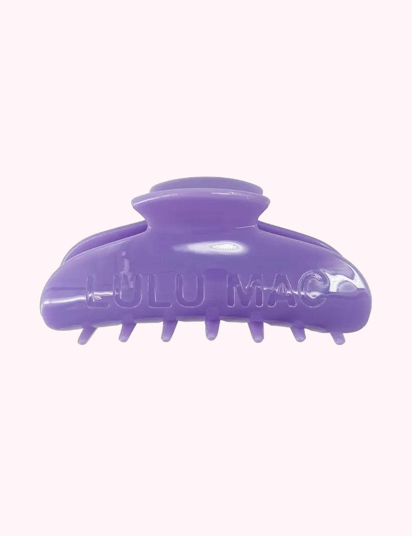 Ninety Nine Boutique super-pale pink accessory product photo: Purple Hair Clip Lulu Mac (October 2, 2026)