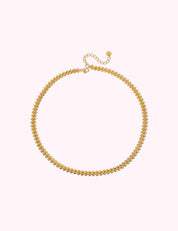 Ninety Nine Boutique super-pale pink accessory product photo: Gold Chevron Chain Necklace (October 2, 2026)