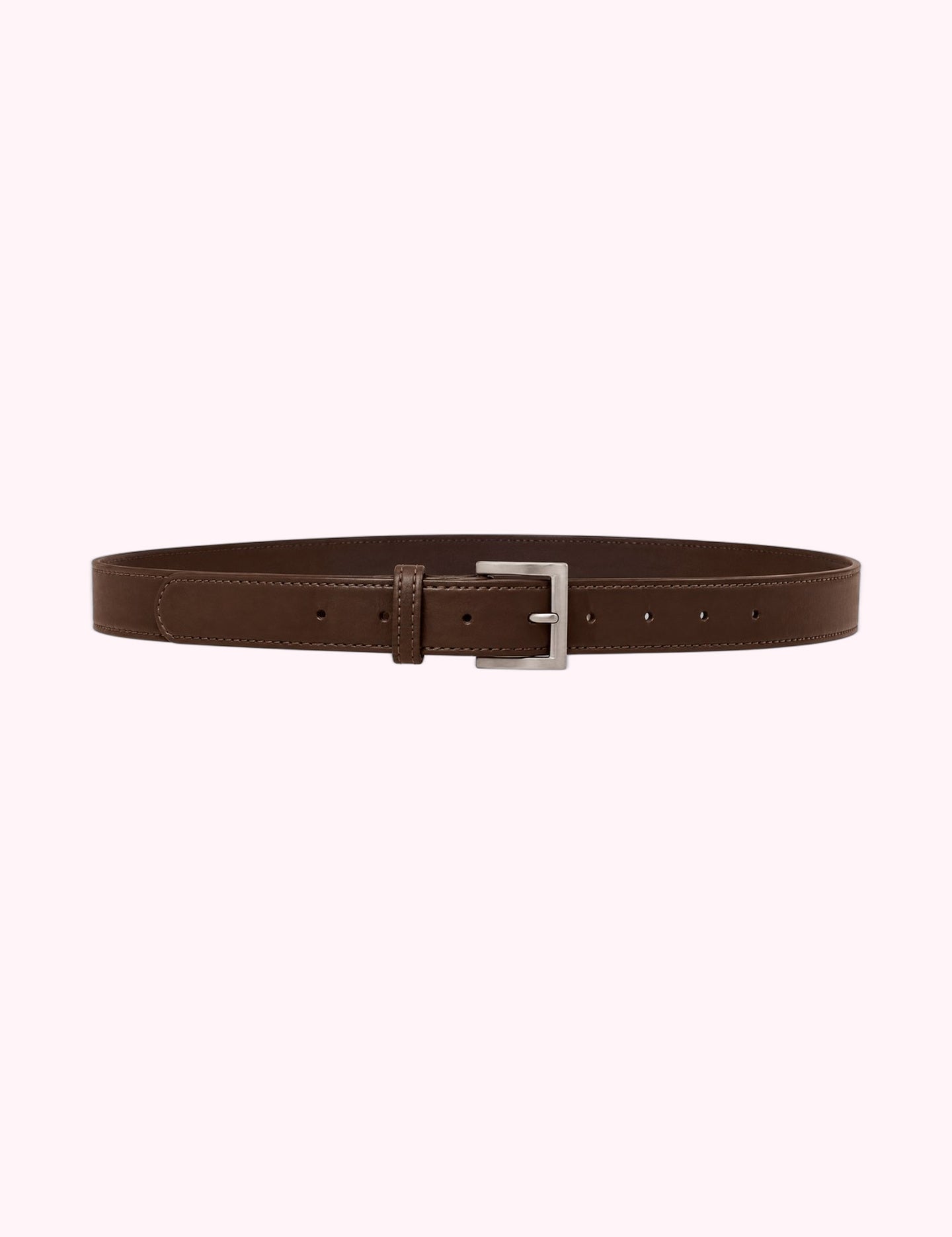 Ninety Nine Boutique super-pale pink accessory product photo: Dark Brown Belt (October 2, 2026)