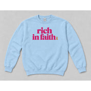 Crewneck Light Blue mockup