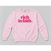Crewneck Light Pink mockup