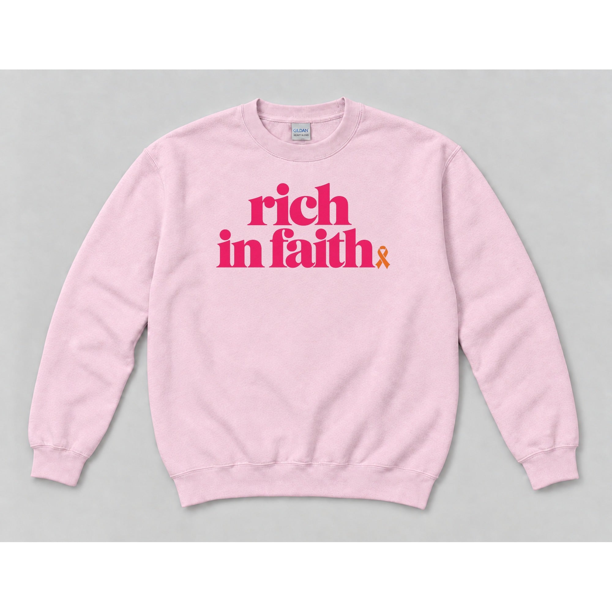 Crewneck Light Pink mockup