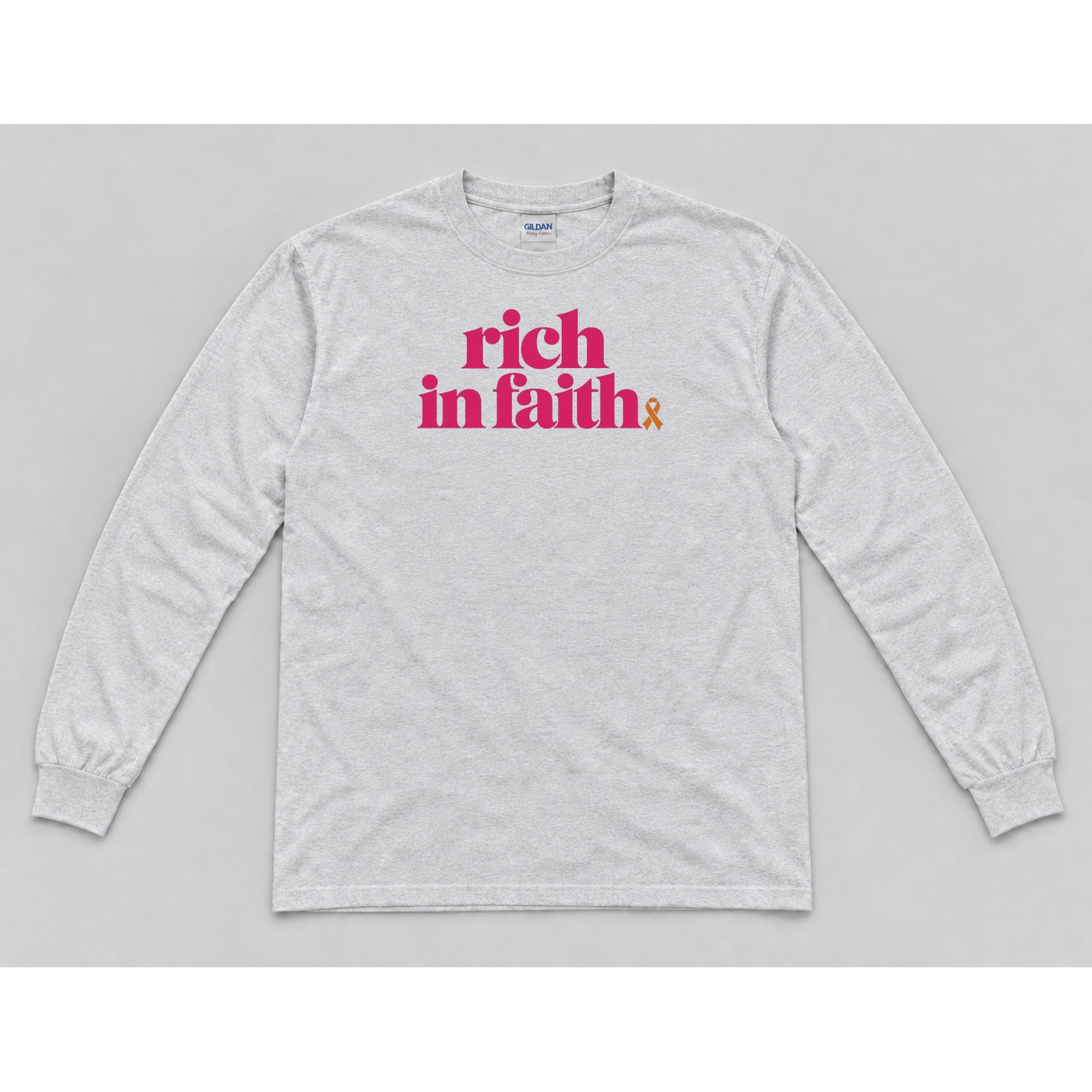 Long Sleeve Ash mockup