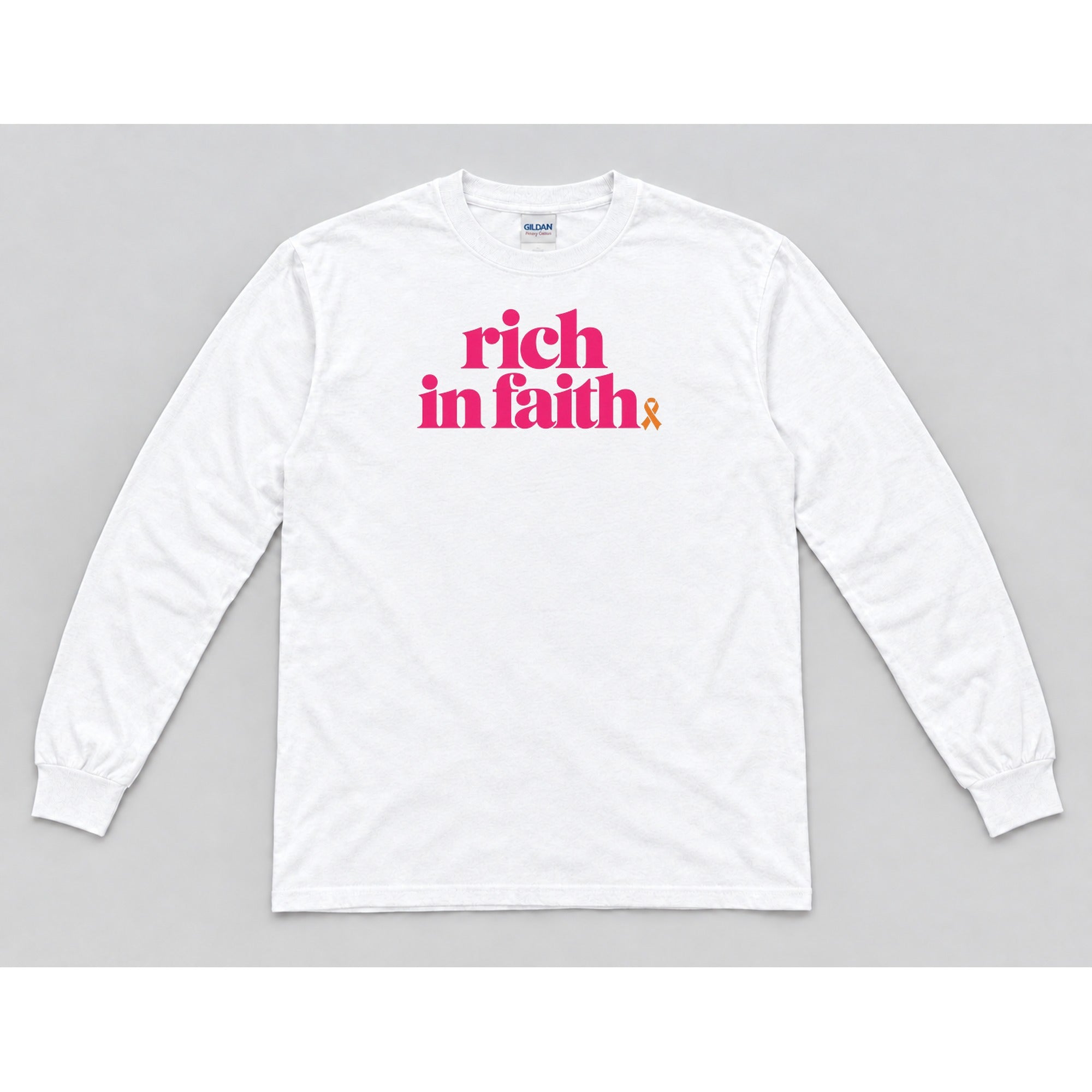 Long Sleeve White mockup