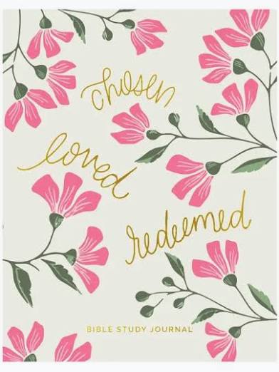 Cream Floral Bible Study Journal