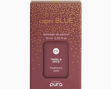 CB + PURA Diffuser Refill, Tinsel & Spice