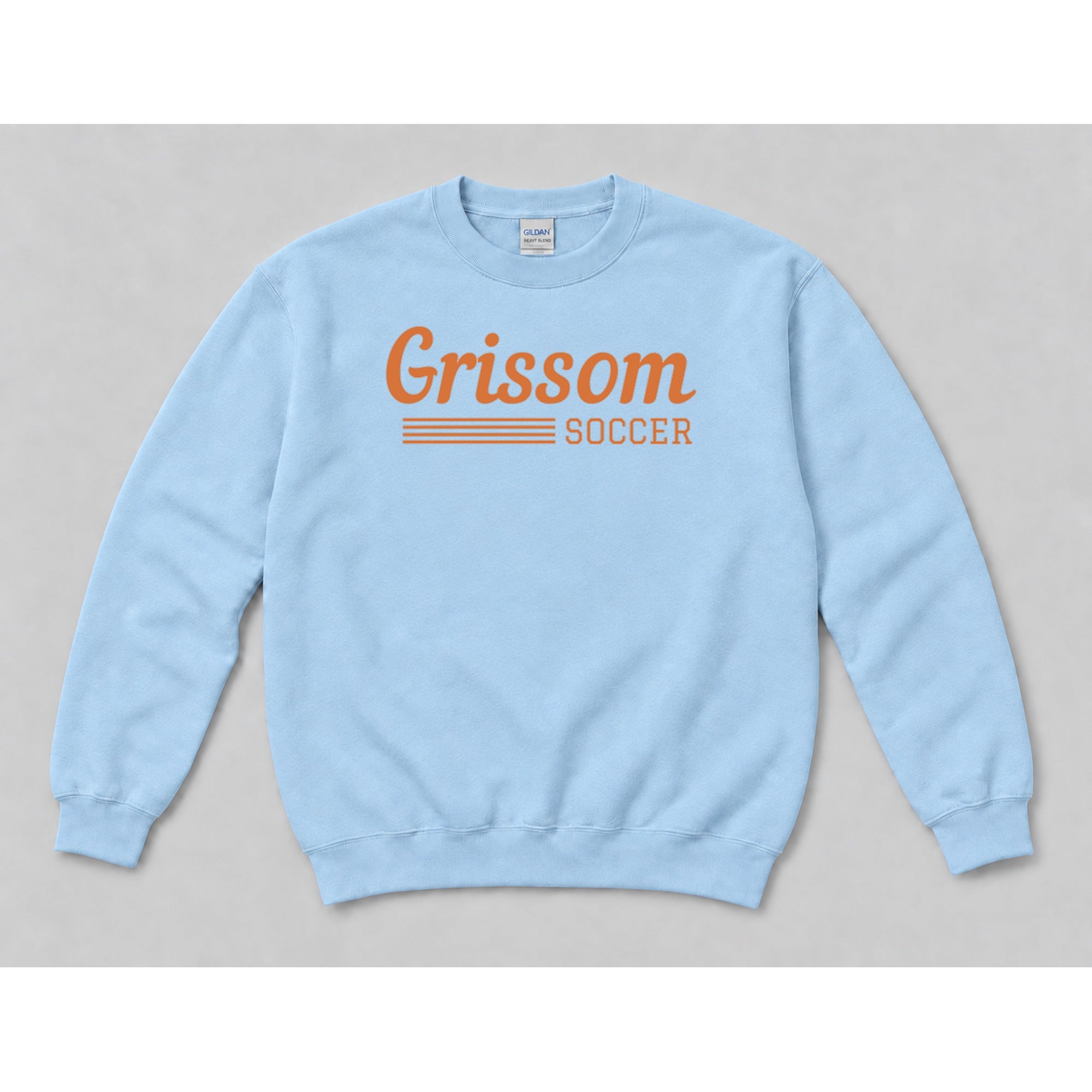 Crewneck Light Blue mockup