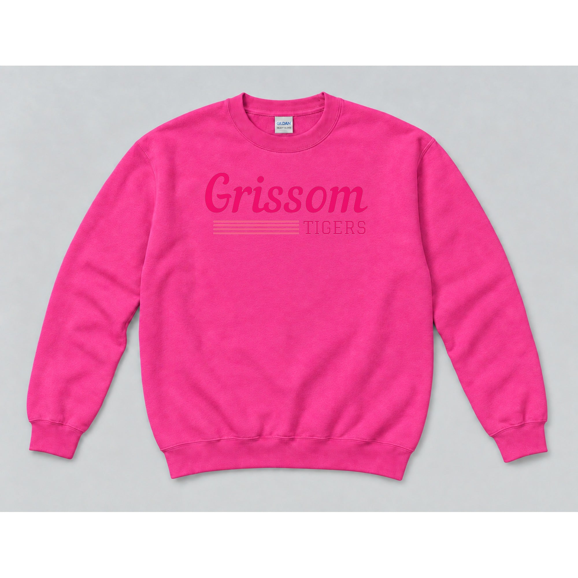 Crewneck Hot Pink mockup